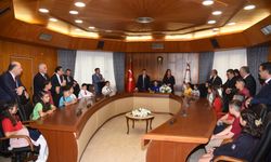 Bakanlık koltukları çocuklara devredildi