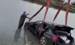 Araç Glapsides’te Göle Uçtu