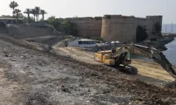 Girne Kalesi’nin arkasındaki düzenlemelere ara emri!