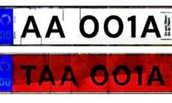 İşte yeni plakalar