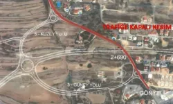 Gönyeli-Boğaz yolu pazartesi gününe kadar trafiğe kapalı