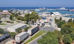 Girne Limanı’nda uyarı grevi