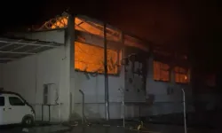 Lefkoşa’da Sanayi Bölgesinde yangın