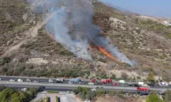 Girne’deki orman yangını korkuttu: Havadan ve karadan müdahale edildi!