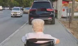 Kaldırıma park eden sürücüye ceza!