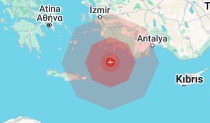 Akdeniz'de meydana gelen 6 büyüklüğündeki deprem Kıbrıs'ta hissedildi!