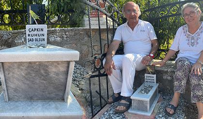 Antalya’da Muhabbet Kuşuna Mermerden Mezar