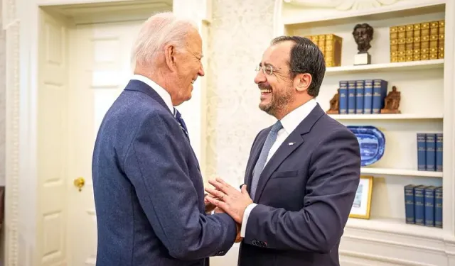 Hristodulidis ve Biden bir araya geldi