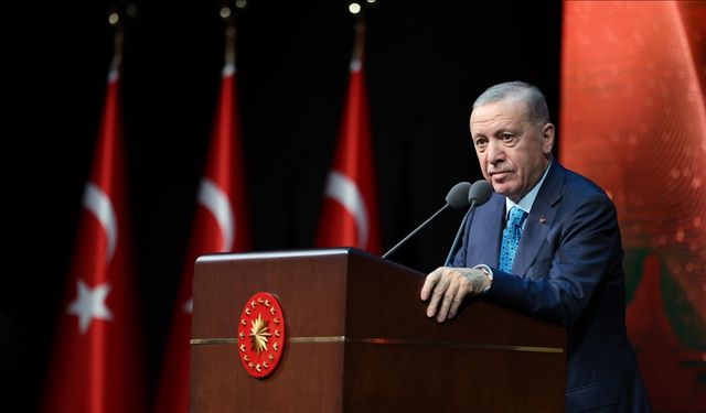 Erdoğan,Yılı Açılış Töreni'ne katıldı.