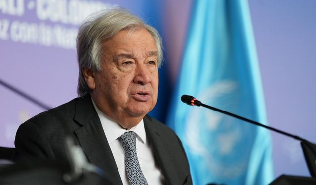 Guterres: "Bu zamanlarda barışa ihtiyacımız var"