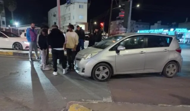 Ortaköy’de trafik kazası: Yaya yaralandı!