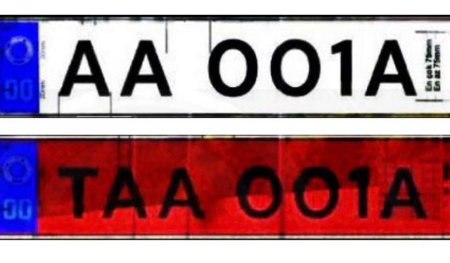 İşte yeni plakalar