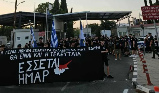 Lefkoşa’da sınırda gerginlik: Drasis üyeleri Metehan sınır kapısını kapattı