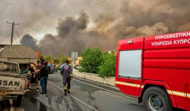 Limasol’un ardından Baf’ta da yangın çıktı: Uluslararası destek bekleniyor
