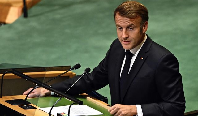 Fransa Cumhurbaşkanı Macron, Filistin Devleti’ni tanıdıklarını duyurdu