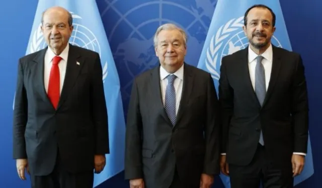 New York’ta üçlü görüşme gerçekleşti: Tatar iki devletli çözüm modelini yineledi!