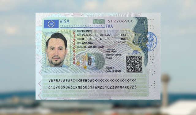 KKTC vatandaşı iş insanı Behdad Jafari Fransa'da gözaltına alındı