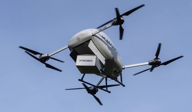 İngiltere’de drone ile gıda teslimatı başlıyor
