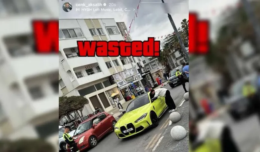 Trafik magandası Cenk Aksalih yine trafikte tehlike saçtı!