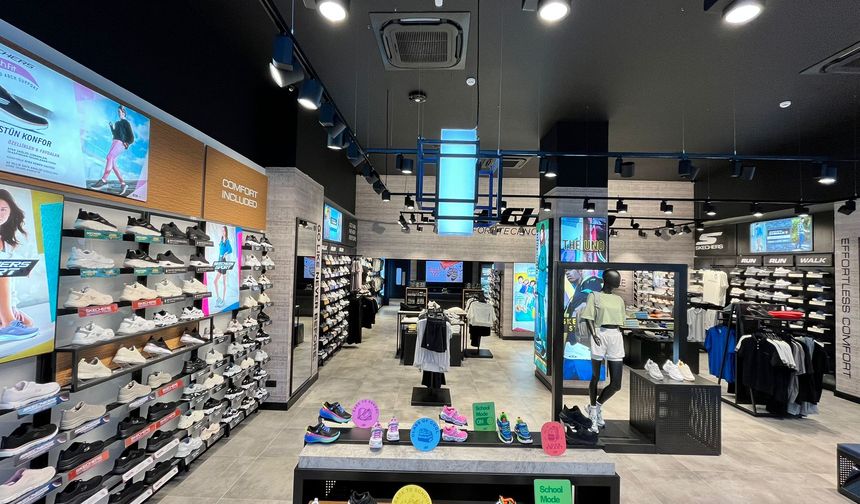 Başman Grup Tarafından Ülkemizin İlk ve Tek Skechers Monobrand Mağazası Girne’de Açıldı