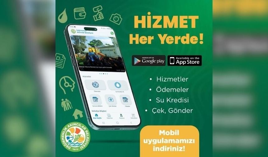 Değirmenlik Akıncılar Belediyesi'nden Dijital Hizmet Hamlesi