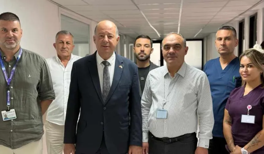 Sağlık Bakanı Dinçyürek: Nalbantoğlu Hastanesi Cerrahi Servisi yenilenerek daha konforlu bir servise dönüştü